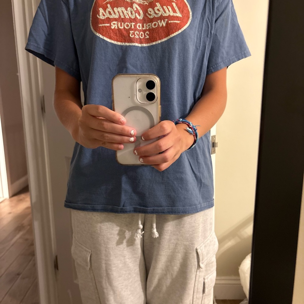 Blue Graphic T-Shirt